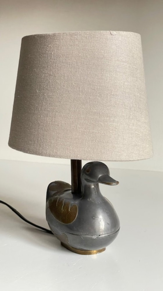 Image 1 of Vintage Duck Lamp