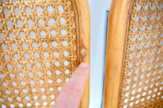 Chaises de salle à manger Style B32 par Marcel Breuer, Lot de 6 – Rattan, Wood (photo 9 of 10)