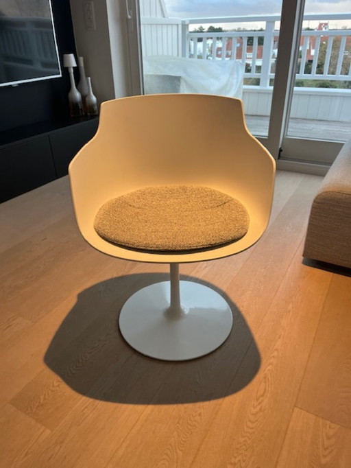 4x MDF Italia Flow Slim Armchair designer JM Massaud