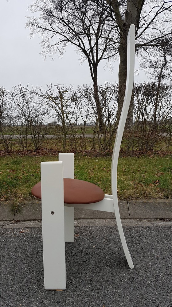 Image 1 of Golem dining chair designed by Vico Magistetti for Poggi