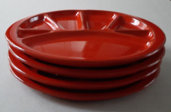 Image 1 of 4 keramiek borden Jasba Germany '60