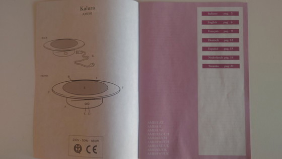 Image 1 of Alessi "Hot Plate" rechaud model Kalura designed by Alberto Meda