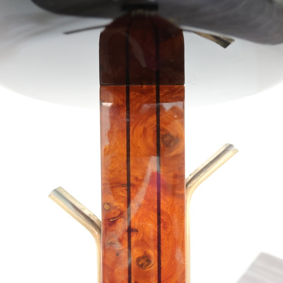 Image 1 of PERCHERO ATRIBUIDO A WILLY RIZZO, EN BRIAR WOOD, DÉCADA DE 1970