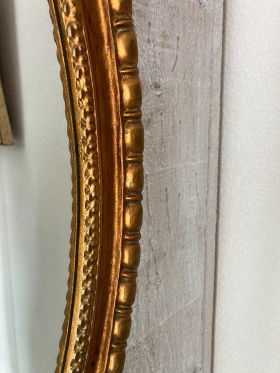 Miroir Ovale Ancien – Glass, Wood (photo 3 of 10)