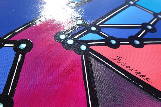 Image 1 of Cubism A1425 - abstract painting XXL