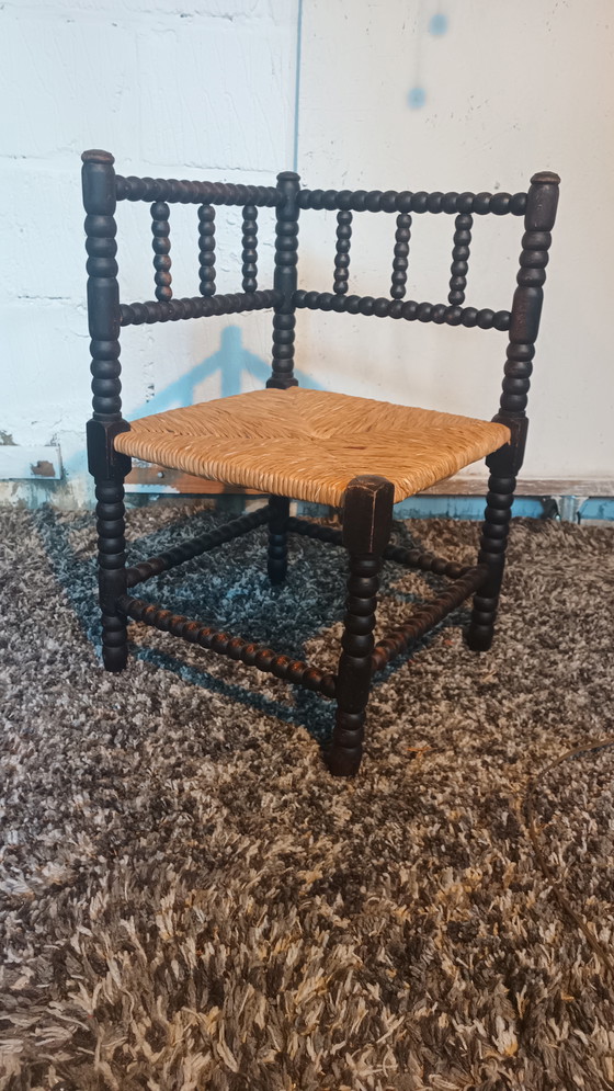 Image 1 of Klöppelstuhl Eckstuhl