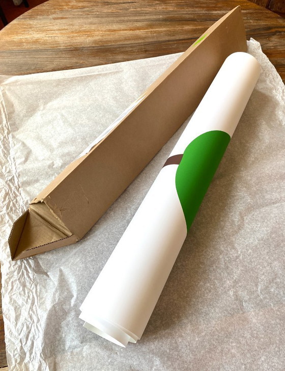 Image 1 of La Pera - Enzo Mari Serie della Natura 1963 - Poster 70 x 100 cm