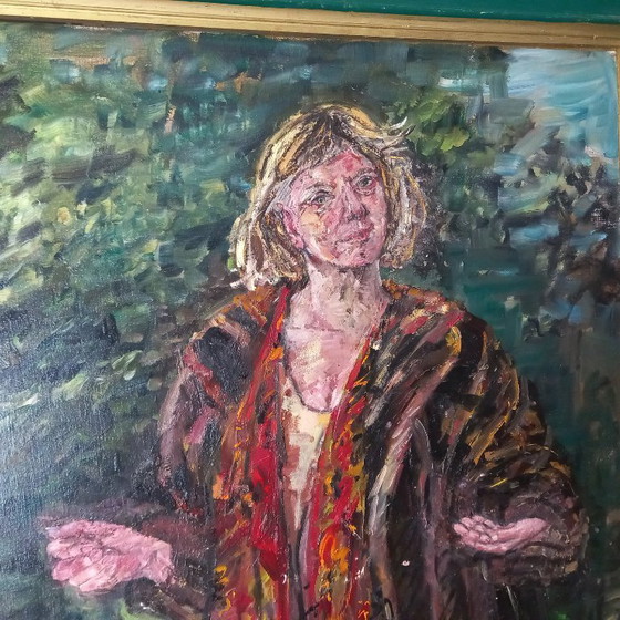 Image 1 of Colorful full-length portrait - Andries Meijer 1937-2025