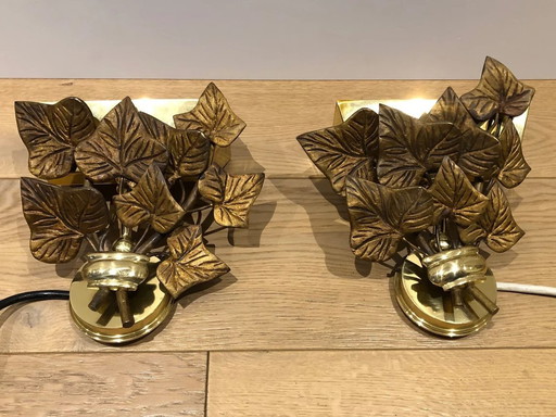 Sconces (2), Wall Lights, Gilded Bronze, Luxury Lighting, Attr Maison Bagues, Napoleon Lll, Empire, Versailles, Hyper Vintage