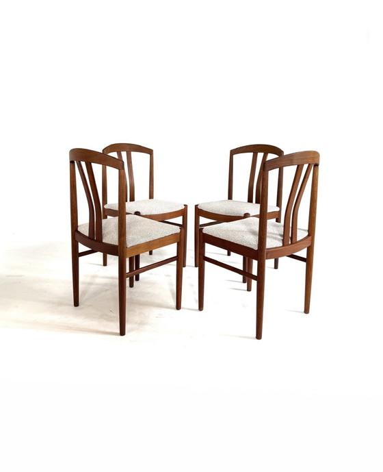 Image 1 of 4x vintage dining chair, Carl Ekstrom, Albin Johansson & søner '60