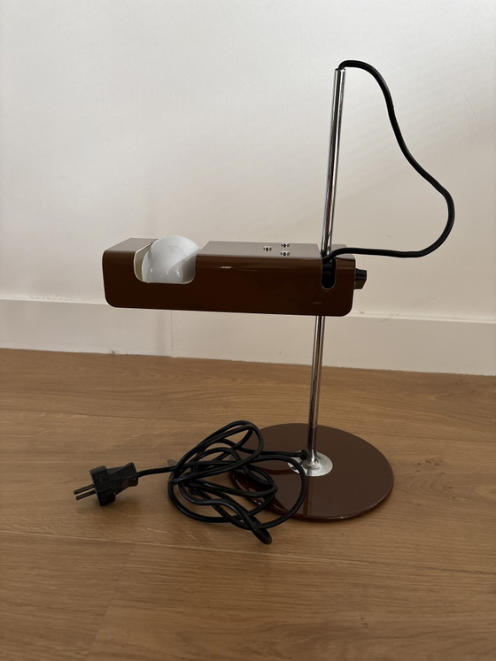 Original Vintage Oluce 'Spider' Table Lamp (Model 291) – Joe Colombo, 1960s – Metal (photo 8 of 12)