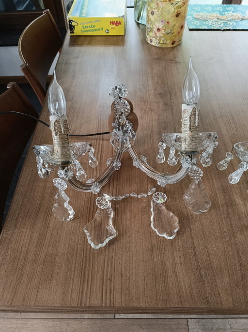 Set Maria-Theresia-Wandlampen – Metal, Glass (photo 2 of 7)