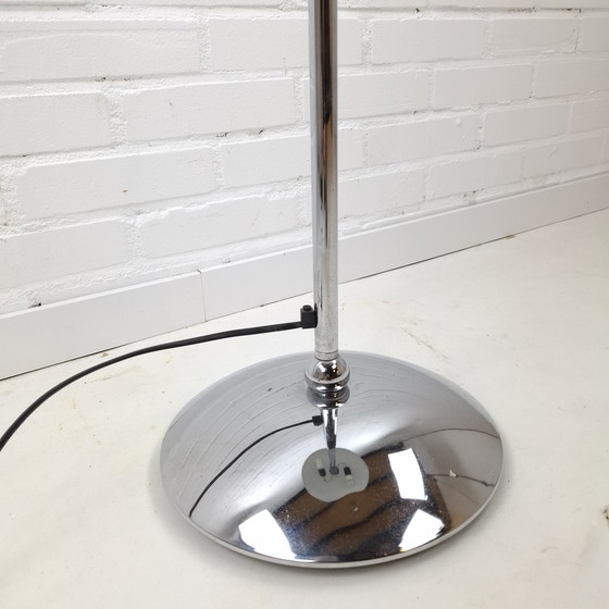 Image 1 of Vintage vloerlamp stalamp mushroom Bauhaus stijl