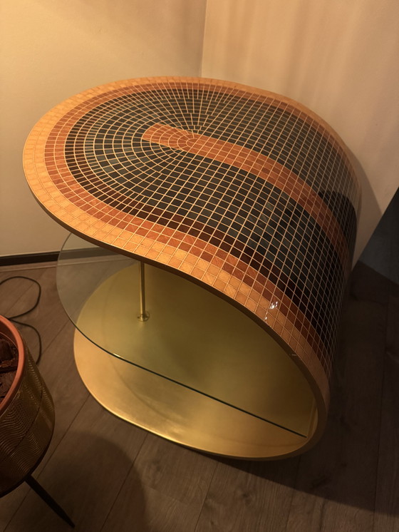 Image 1 of Vonn Jansen Papillon tafel, bijtafel/salontafel/nachtkastje uniek handgemaakt