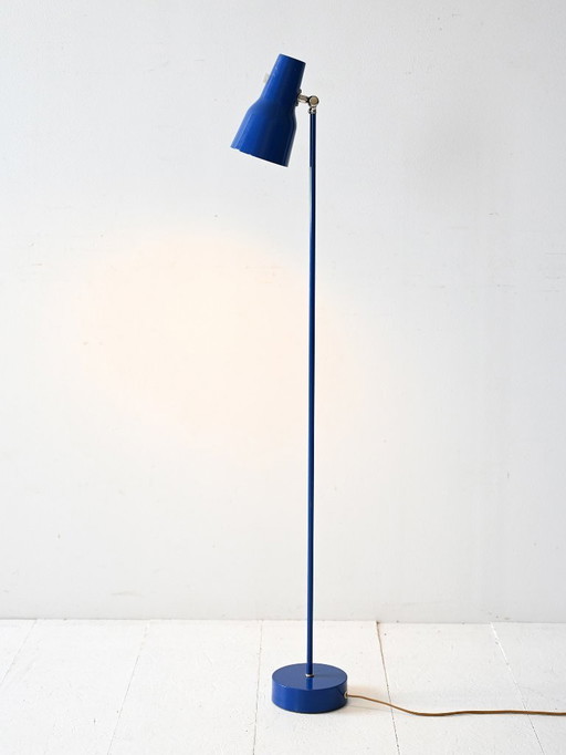 1960s Blue Floor Lamp by Falkenbergs
