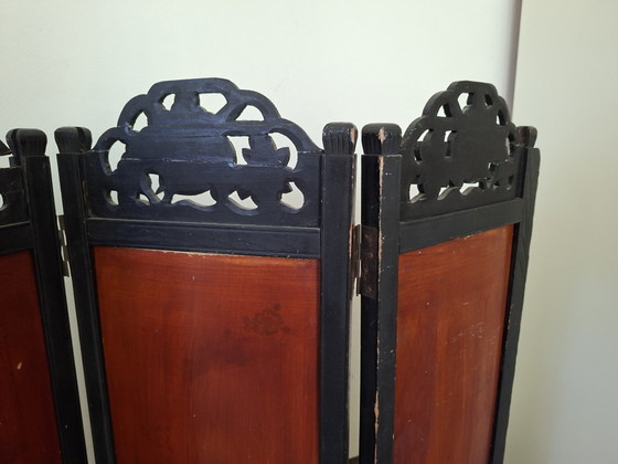 Image 1 of Pantalla de chimenea antigua.