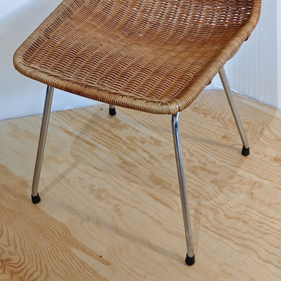 Image 1 of Sedia vintage in vimini Dirk van Sliedregt