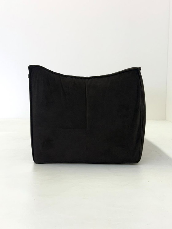 Image 1 of Vintage Bambole sofa in dark brown by Mario Bellini for B&B Italia