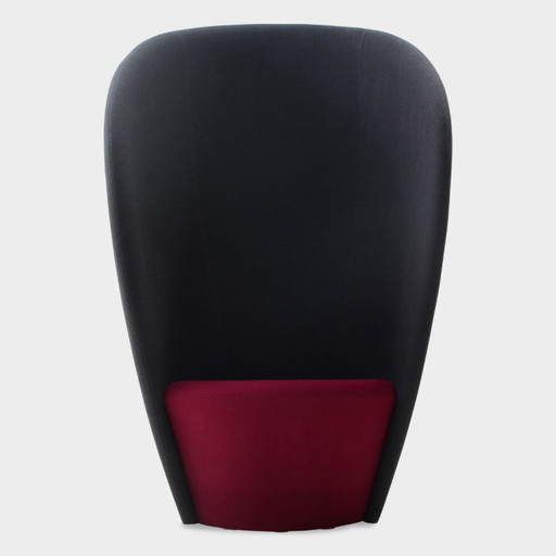 Fauteuil +Halle Shelter, antraciet – Textile (photo 2 of 7)