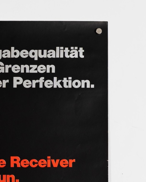 Image 1 of Braun regie 510 – 1972 – Originele vintage reclameposter van Dieter Rams – Mid-Century Modern – 84,1 x 59,4 cm A1