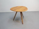 Vintage walnut side table A.A. Patijn Firma Zijlstra