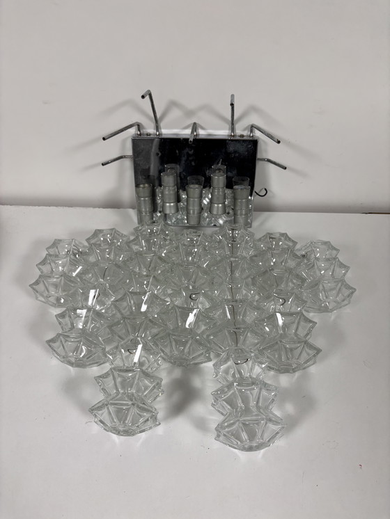 Image 1 of Iconic J.T. Kalmar "Pagoda" Chandelier A Masterpiece of Austrian Design from the 1960s