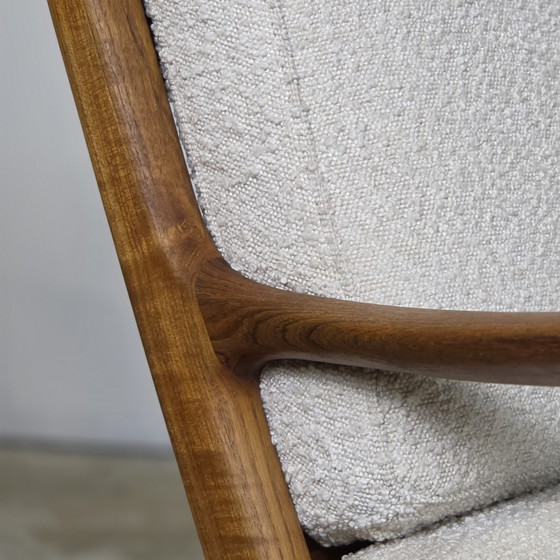 Image 1 of Deux fauteuils lounge danois vintage Ole Wanscher « Senator » des années 1960