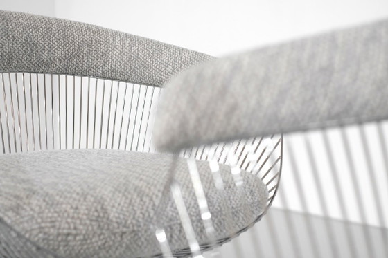 Image 1 of Platner-stoel, ontworpen door Warren Platner voor Knoll, VS, 1966.