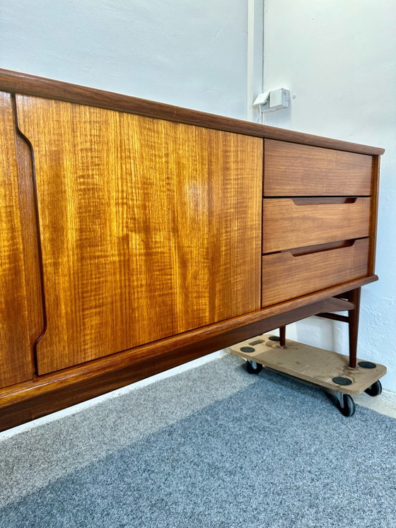 Vintage XL Dressoir Fredericia Teak Deens Design Jaren 70, Hout, Bruin (foto 14 van 15)