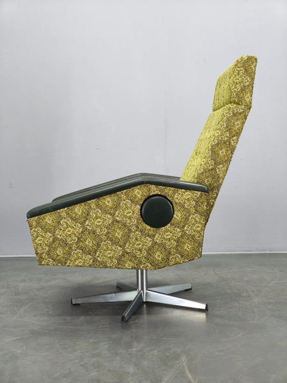 Image 1 of Czechoslovak Mid-Century Reclining Armchair, 1970s