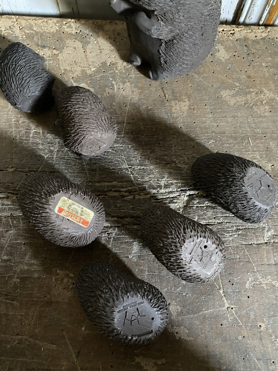 Danish vintage hedgehogs. Ellen Karlsen – Sculpture, Ceramic (photo 8 of 15)