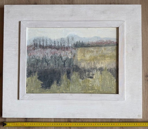 Joke Reynders (1936). Provence Frankrijk. Olieverf op hout