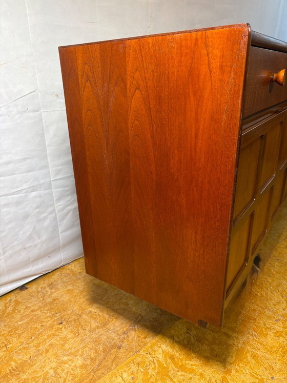 Image 1 of Mid Century Retro Teak Sideboard by Nathan Circa 1960-1970     A highly desirable mid century modern teak sideboard by Nathan, d