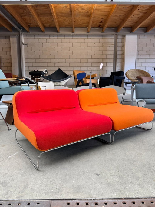 Scoop lounge chair by Piero Lissoni (set van 2 stuks)