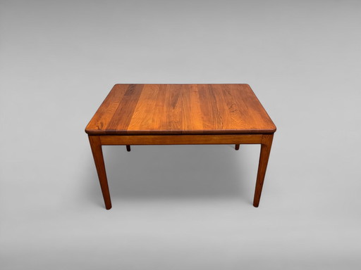 Table de salle à manger danoise extensible en teck de Glostrup