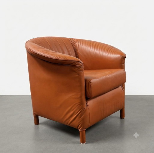 Wittmann, Modello Aura, Design Paolo Piva - Pelle