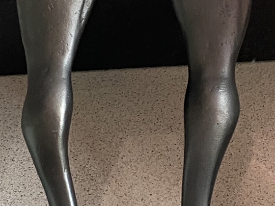 Image 1 of 2x champagneflutes op bronzen steel. Arti Hove