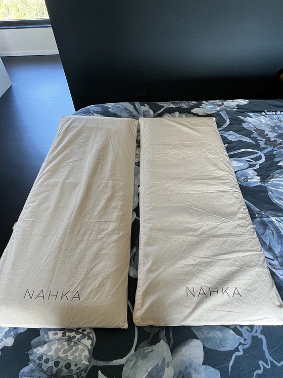 NAKHA Leather Seat Cushions – Nahka, Pillows (photo 7 of 7)