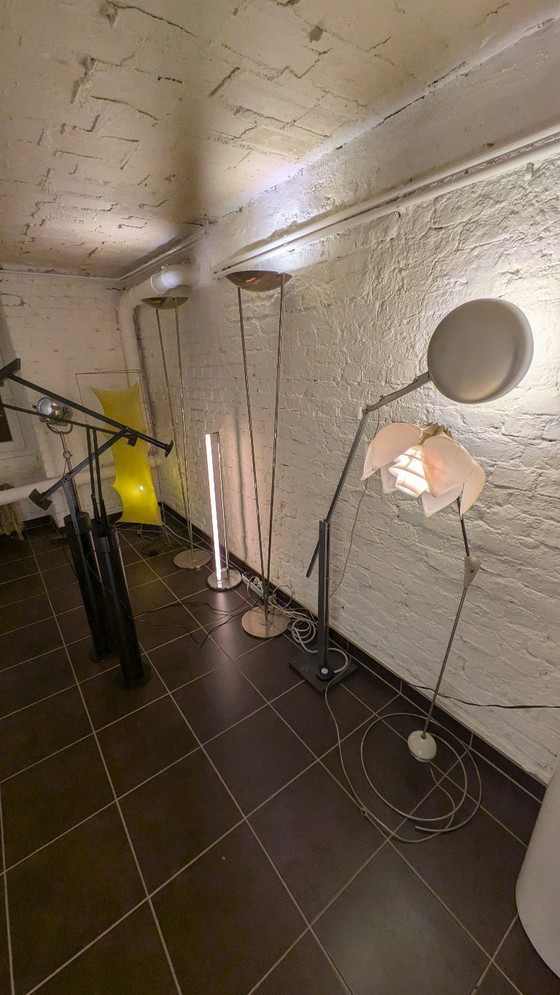 Image 1 of Gunter Symmank for Integra Berlin 1960s SY1 floor lamp flower