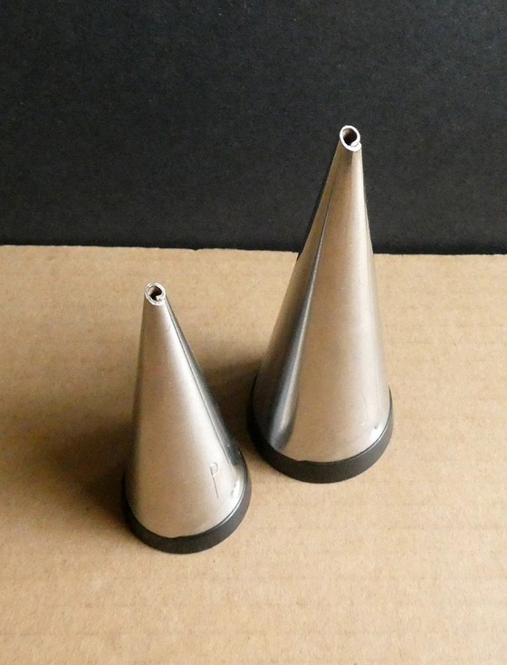 Image 1 of Iconic salt and pepper shaker set, Gense, Sweden, designed by Pierre Forssell