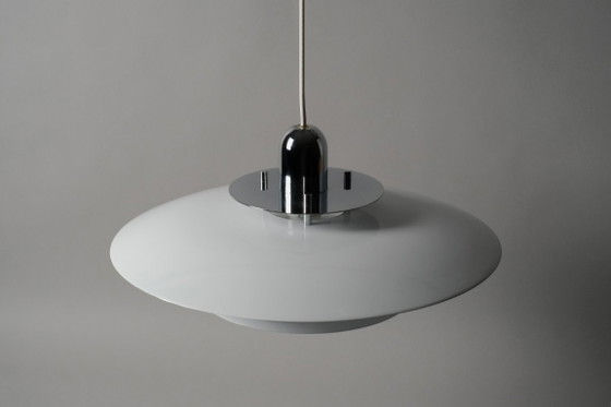 Lampada a sospensione vintage in stile danese moderno, illuminazione scandinava multistrato degli anni '90. (photo 5 of 8)