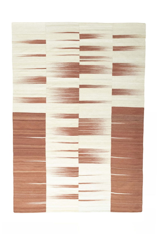 Designer Kelim Fars tissé à la main - 323 X 224 cm - Nouveau