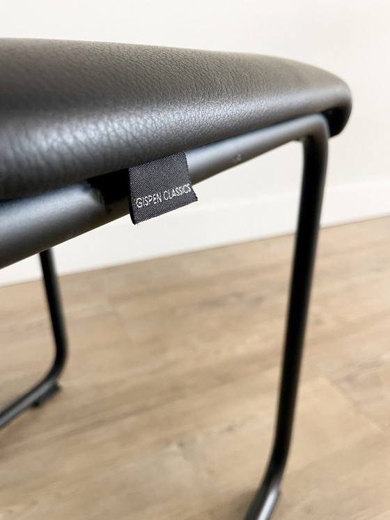 Image 1 of Gispen - Dutch Originals - zwart - buisframestoel