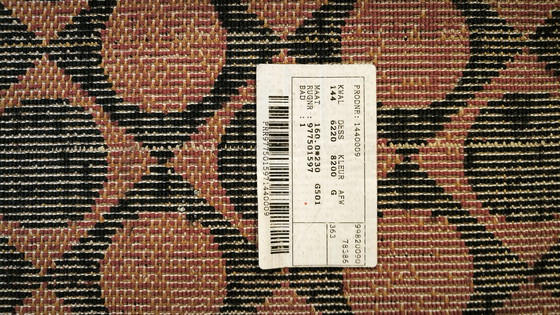 Image 1 of Tappeto vintage in stile Vasarely