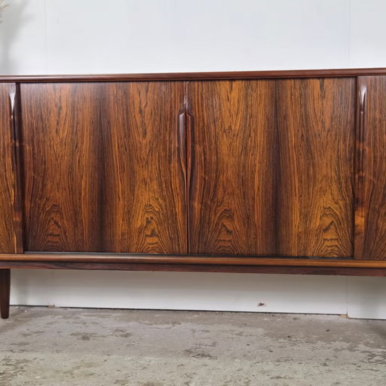 Gunni Omann, Axel Christensen (ACO Møbler) vintage sideboard, OMANN JUN, Sideboard cabinet, Wood, Brown (photo 2 of 23)
