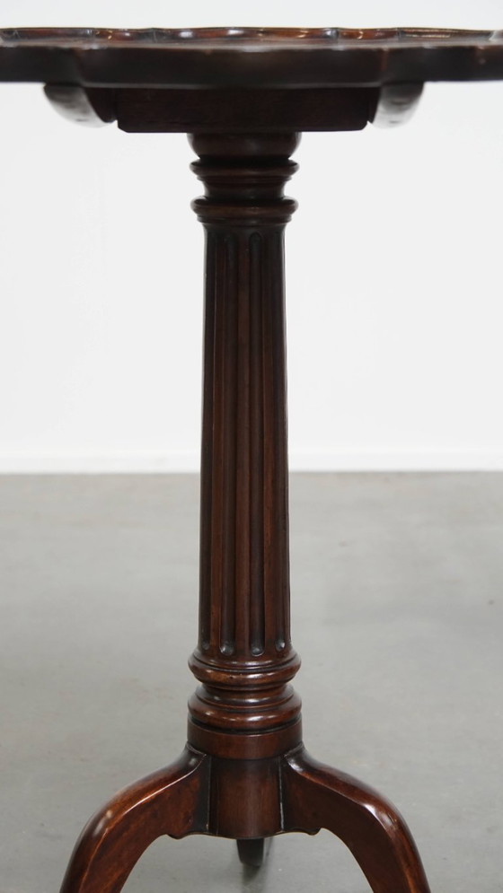 Image 1 of Antigua mesa de vino/mesa auxiliar inglesa del siglo XIX