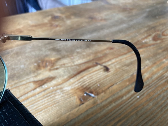 Image 1 of Lunettes de soleil Cazal plaquées or - Style vintage