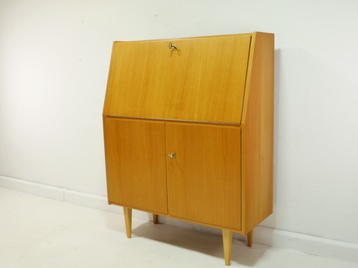Vintage writing desk / secretary, 60s, Germany