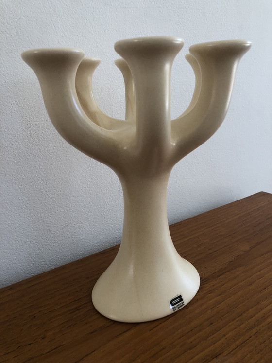 Image 1 of Guldkroken Hjo Suède Chandelier unique en céramique à 6 branches