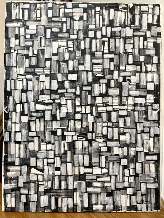 Image 1 of Natia Antadze Abstracte compositie XXL